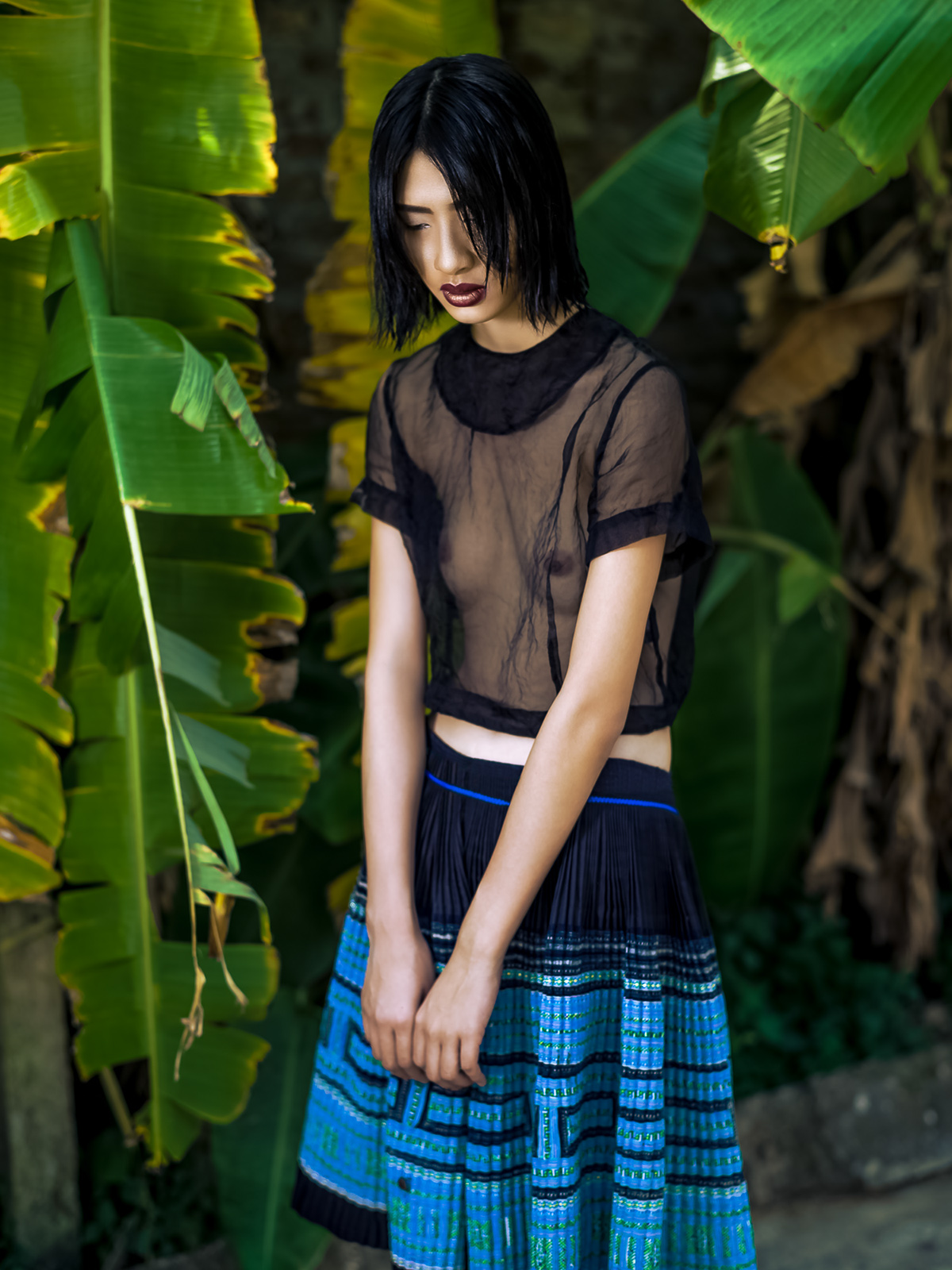 fashion photography editorial homie homeboy homegirl Ethno Ethnic jungle vietnam SILK