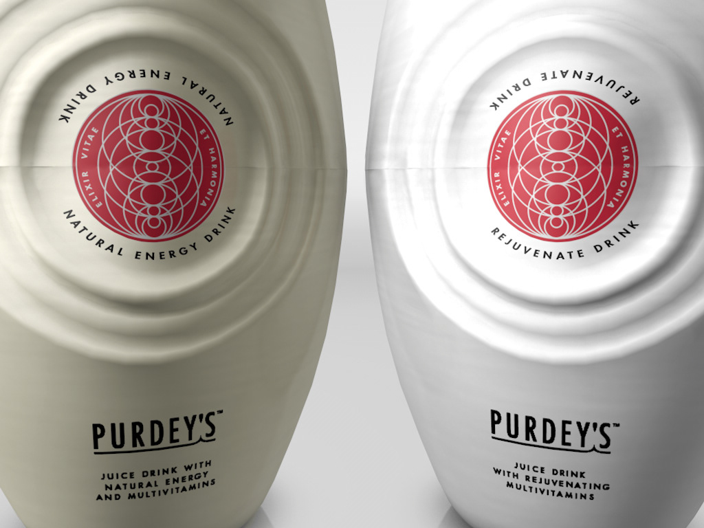 Purdey's bottle D&AD new blood repackage