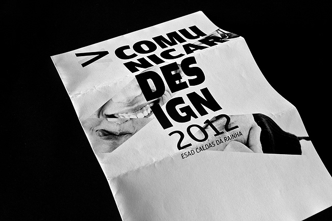 Event comunicar design esad.cr caldas da rainha Portugal Exhibition  logo brand then now photo print poster flyer pins video