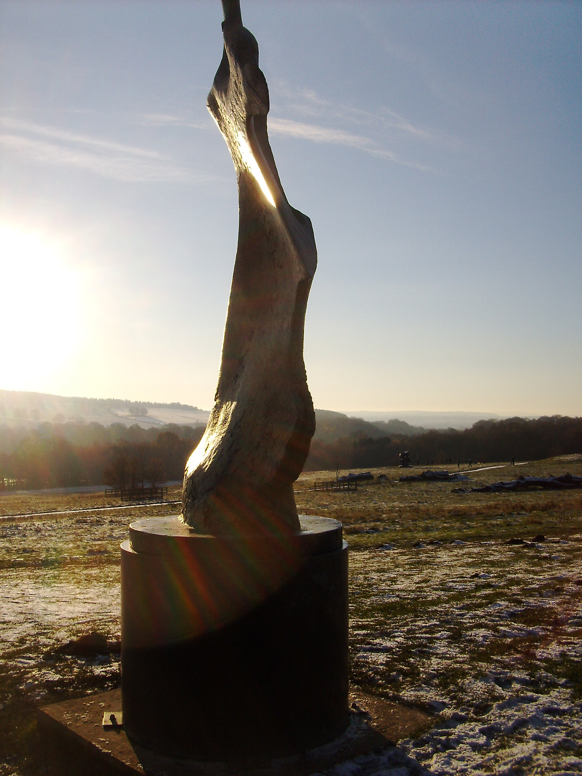 sculpture outside yorkshire