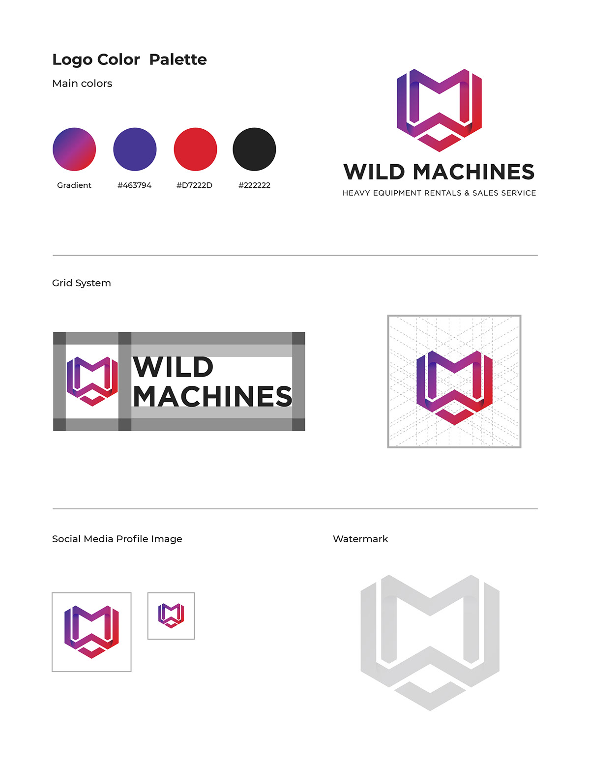 Wild Machines Logo & Branding Design on Behance
