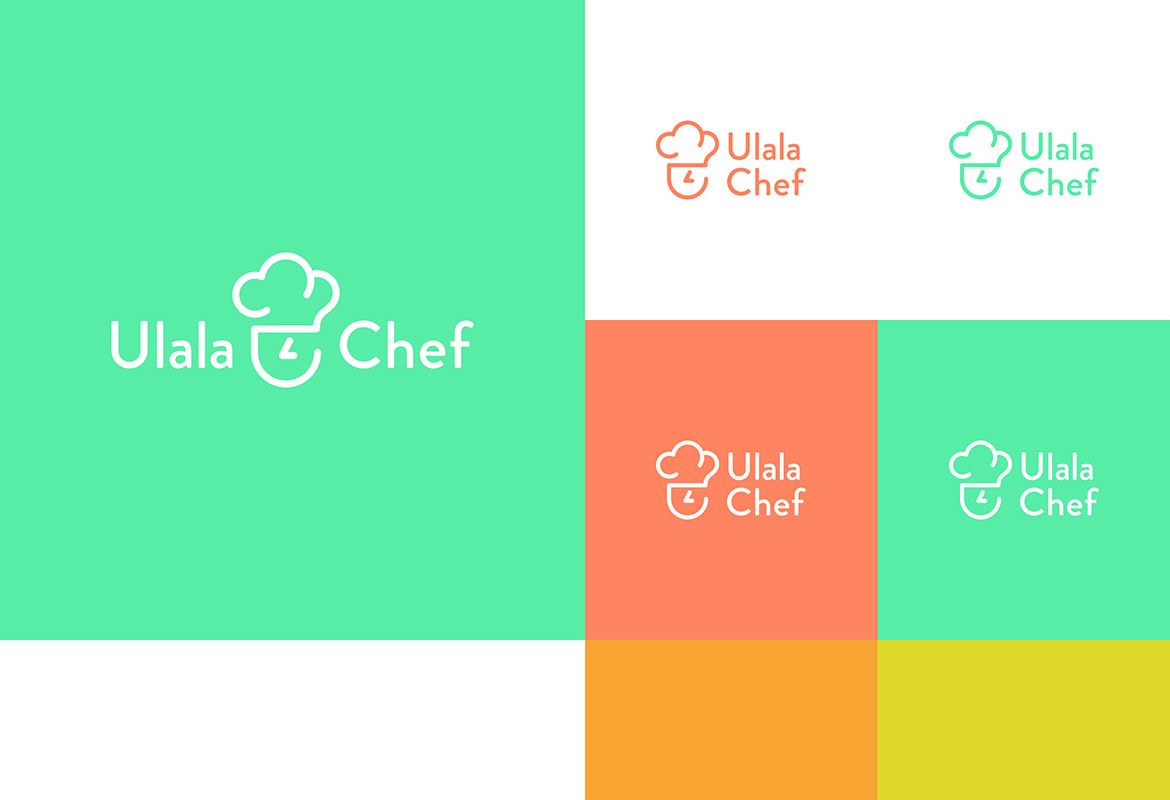 branding  Food  chef restaurant logo homemade