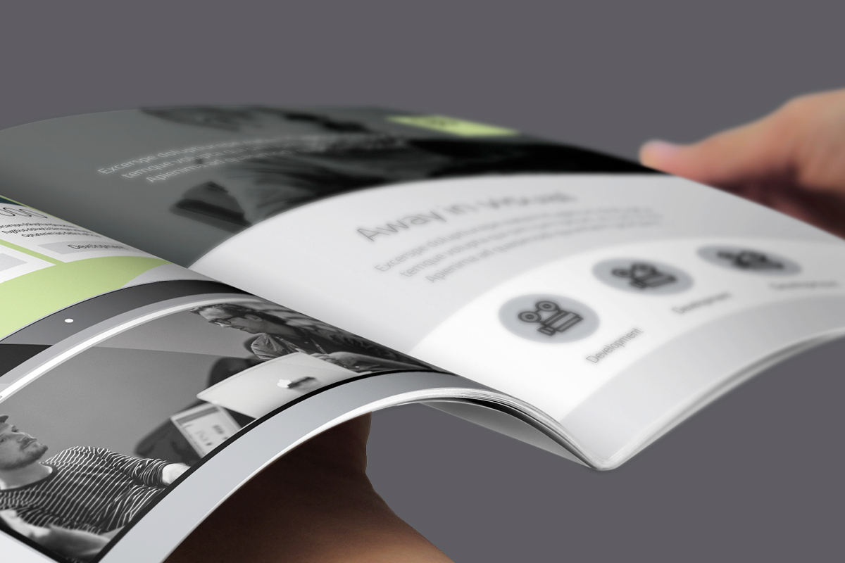 agency agency proposal annual report Behance clean designer dribbble folio Freelance InDesign informational modern portfolio print print-ready