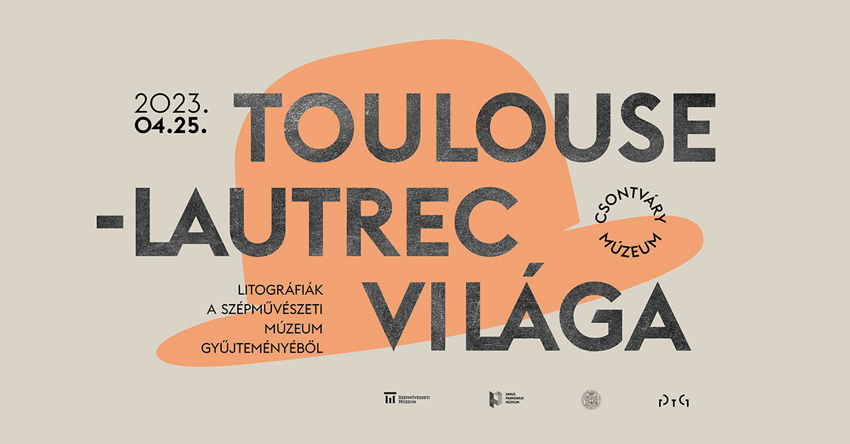 Exhibition Design  Event Toulouse Lautrec graphic design  adobe illustrator Graphic Designer vector poster