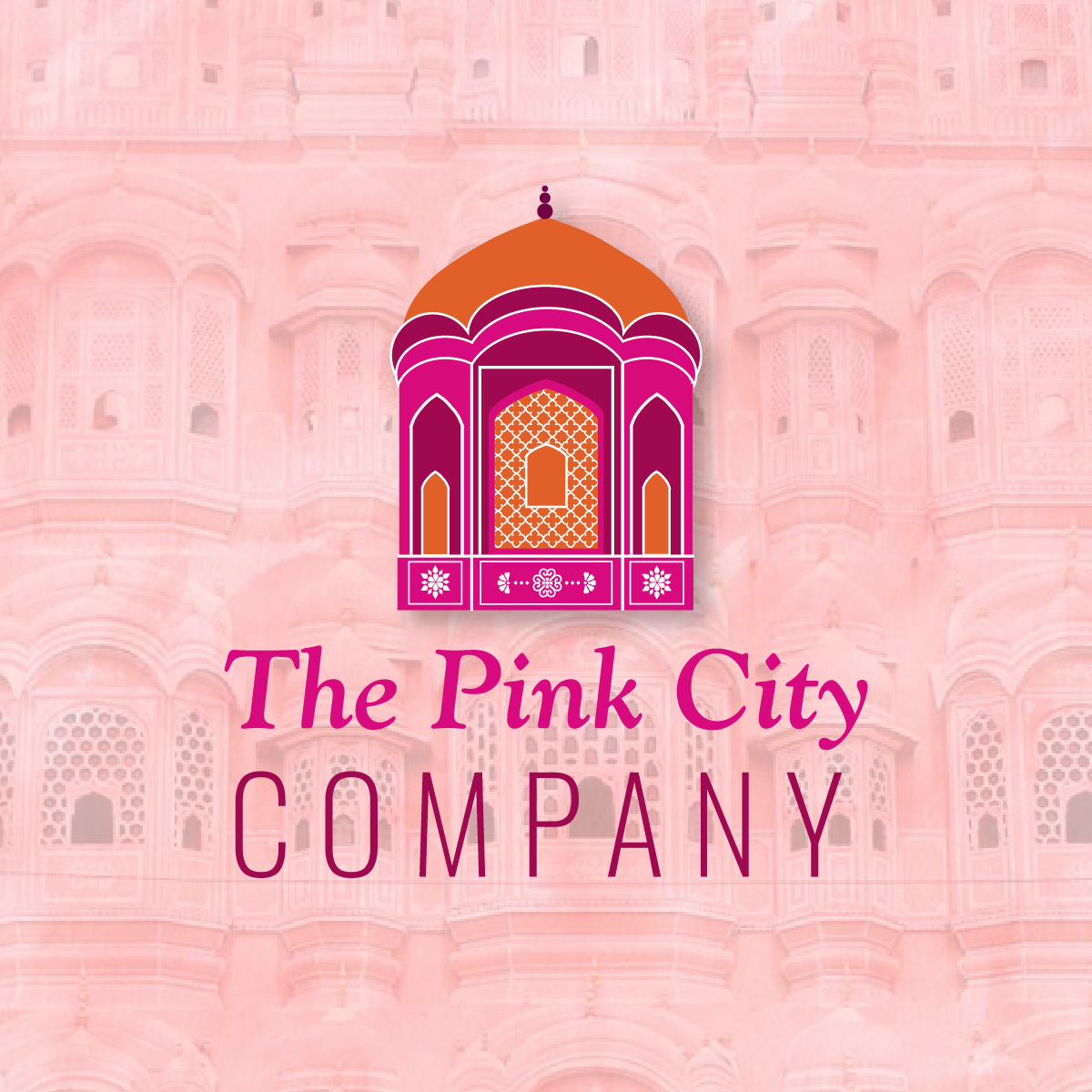 India pink logo Jaipur