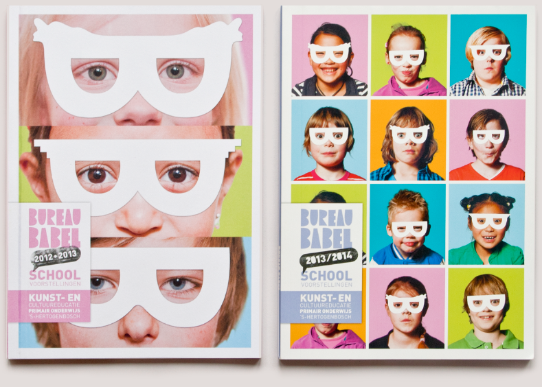 culture cultural children brochure businesscards Corporate Identity color stamps glasses paper