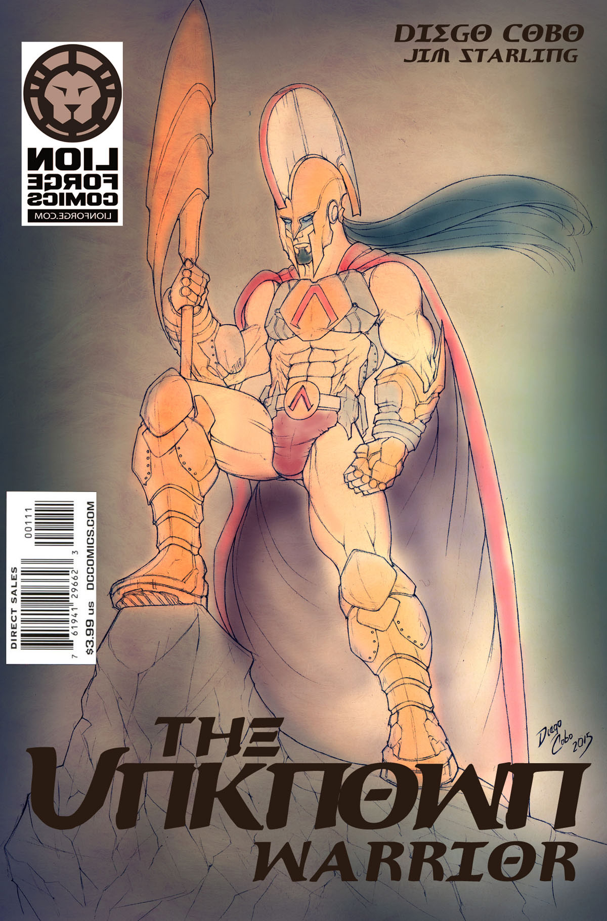 Spartan warrior comic sci-fi heroe epic War