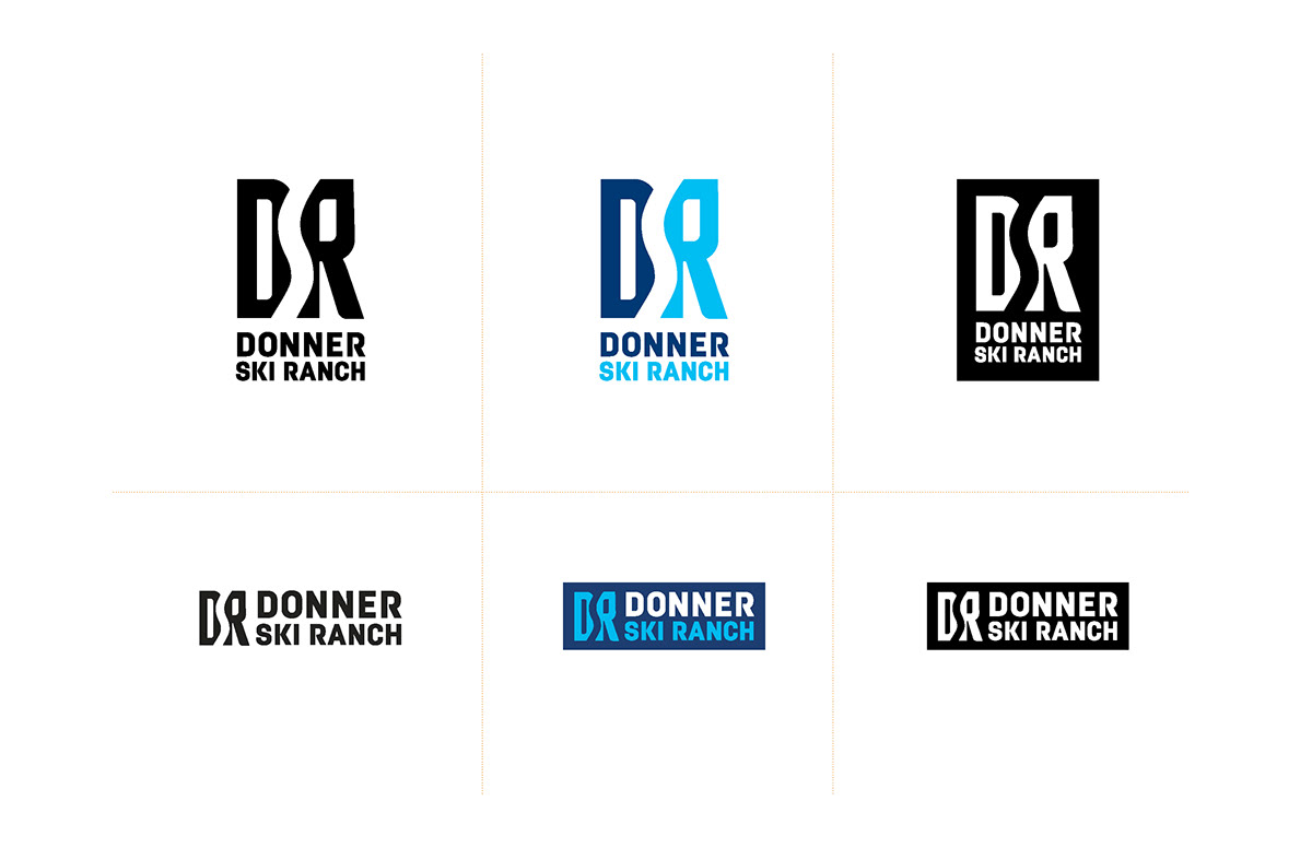 Logo Design Ski Resort Donner