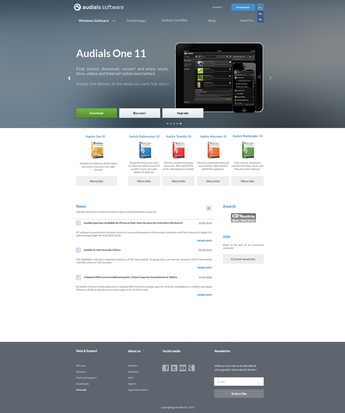 lorddarq audials audials 11 redesign rebranding