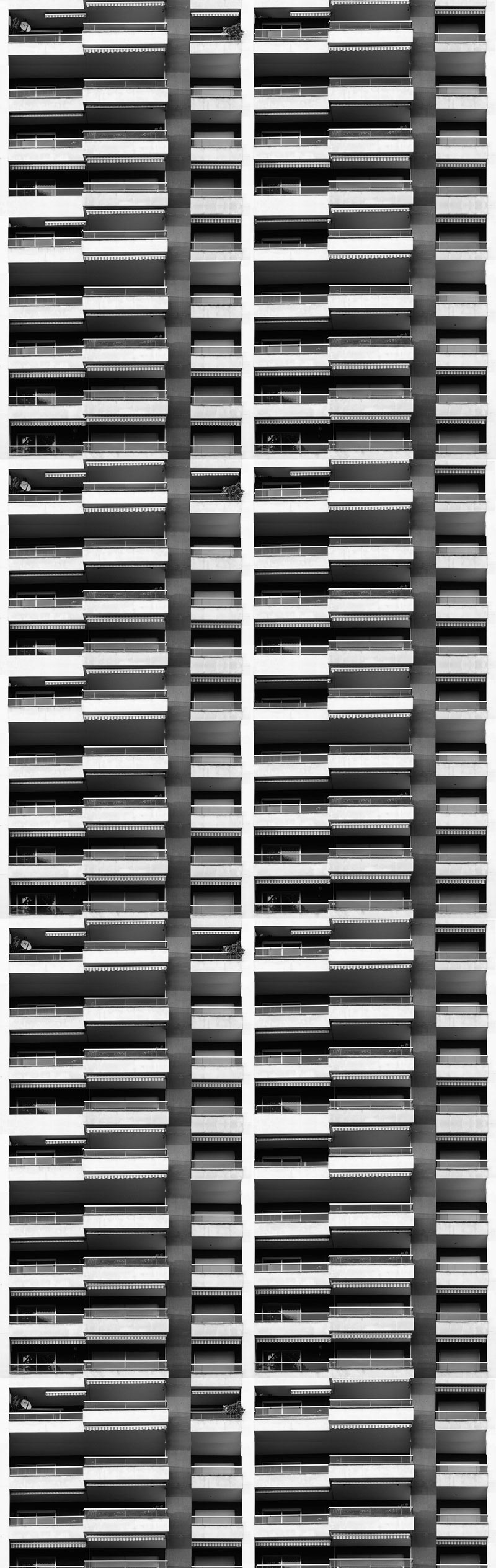 wallpaper black and white series Repetition Street city