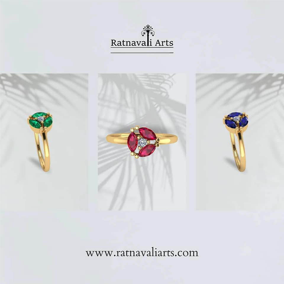 earrings gemstones goldrings jewellry jewelry madeinindia ratnavaliarts saphire summercollection TRENDING
