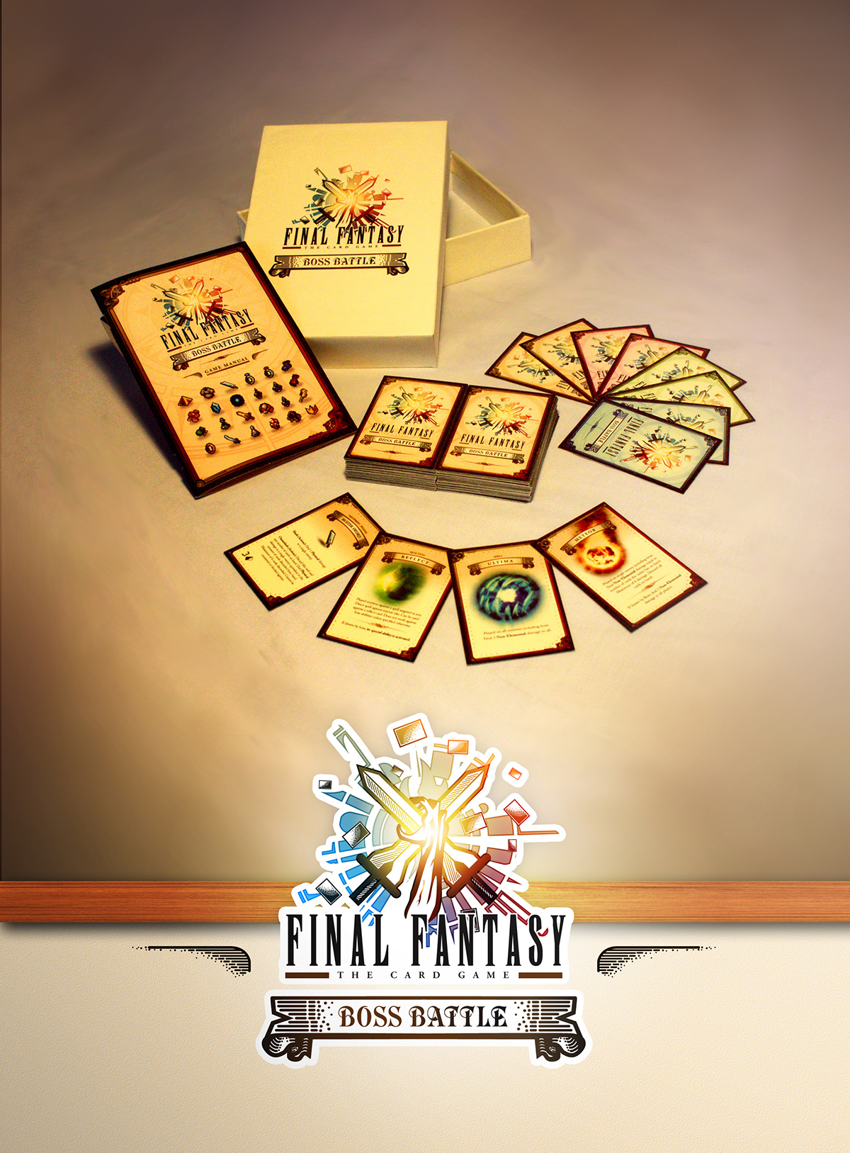 final fantasy final fantasy Fan Art card game square