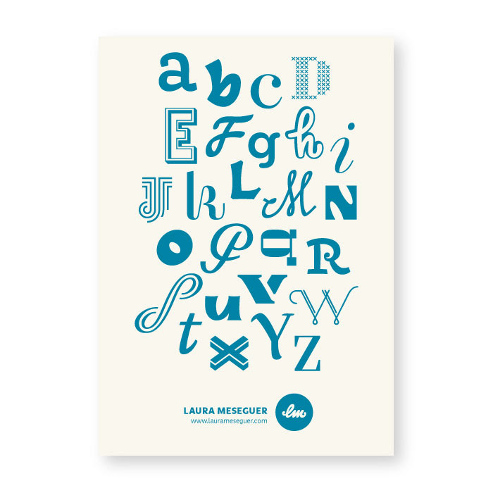lettering  Type design  silk screen  poster