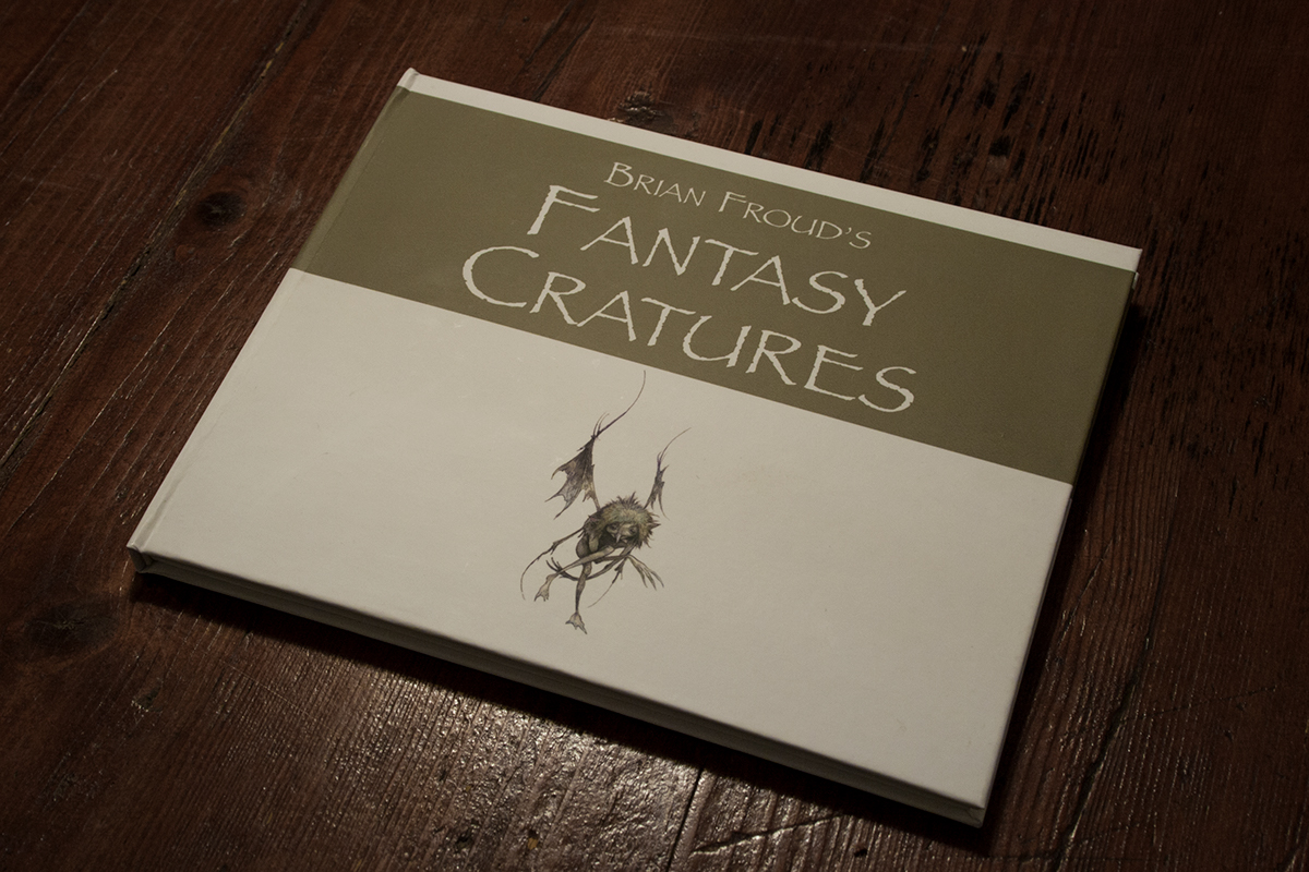 fantasy Brian Froud book Layout academic editoria libro