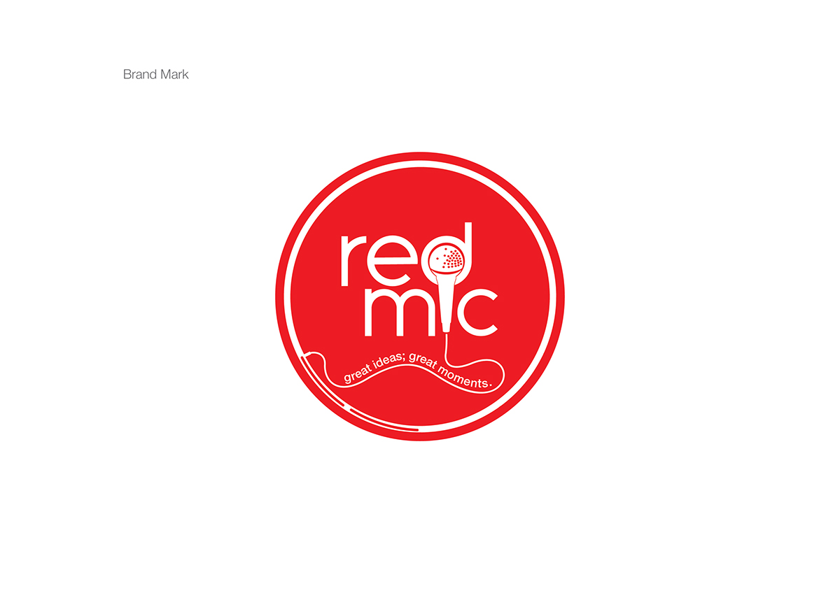 RED MIC branding 