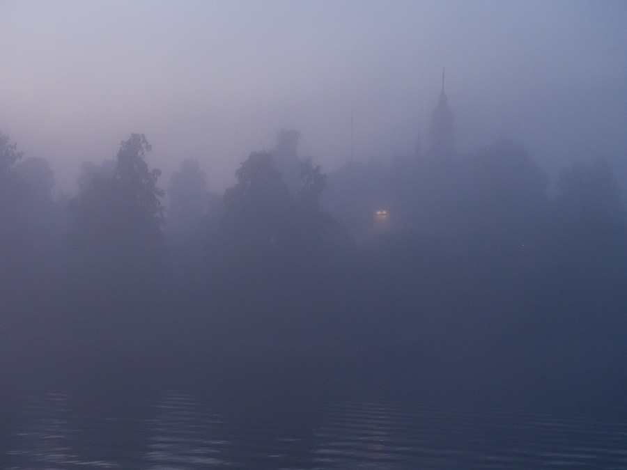 fog mist midsummer night finland helsinki Landscape Nature city