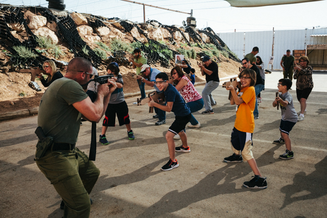 Caliber 3 shooting israel idf tourism tourist Gush Etzyon west bank counter Terror academy palestine Arab jews jewish