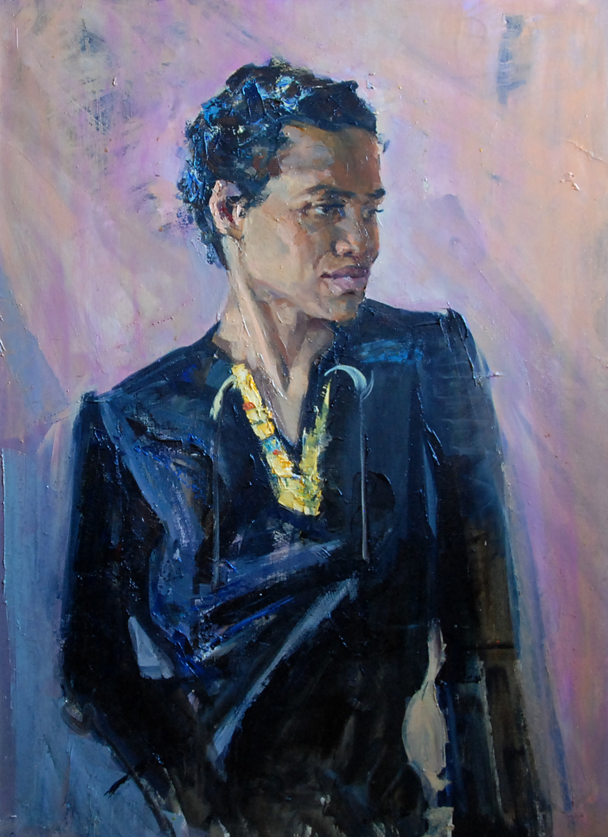 oil on canvas portraits