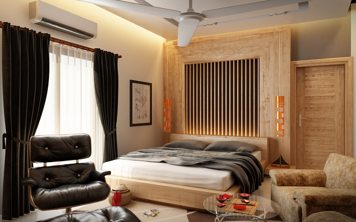 Interior saif design commune bedroom suite
