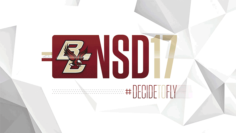 motion gif motion graphics  animation  National Signing Day NSD17 football Boston College sports athletics