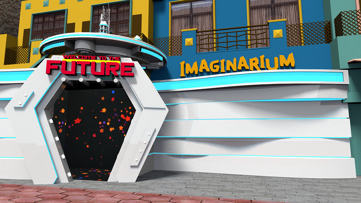 imaginarium Langkawi skycab Oriental Village 3D