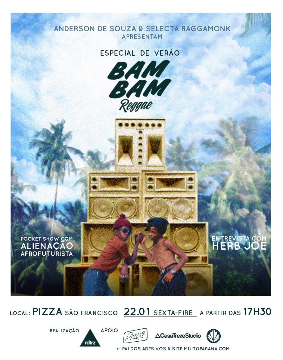CasaTrezeStudio casatreze RadioTreze bambamreggae reggae KBC Curitiba Brasil Parana Tropical Radio jamaica