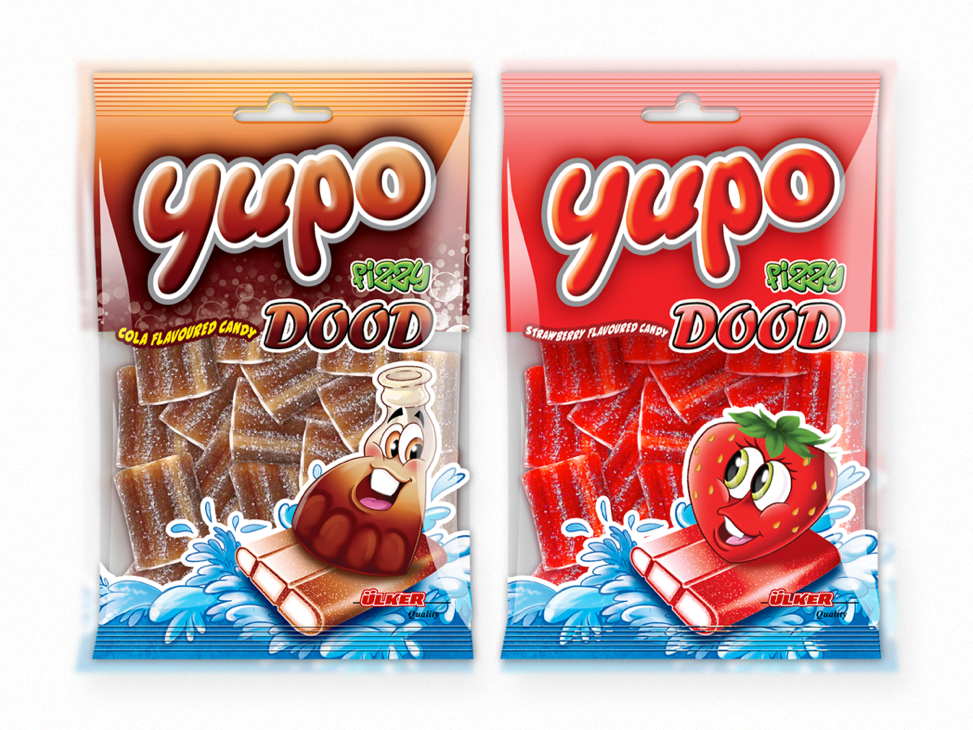 jelly Candy Packaging strawberry tooth yupo baycan Character