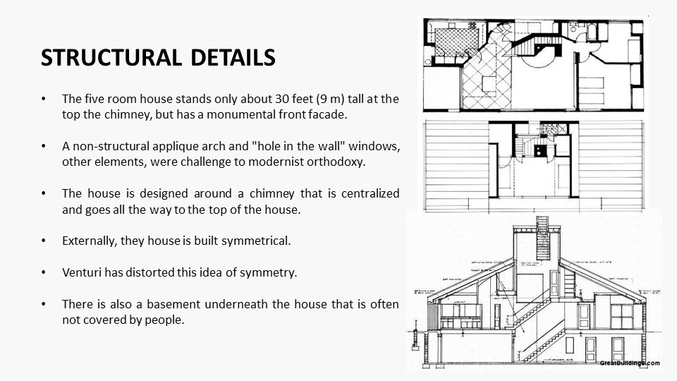 Robert Venturi Case Study architect architecture case study more is more vanna venturi house