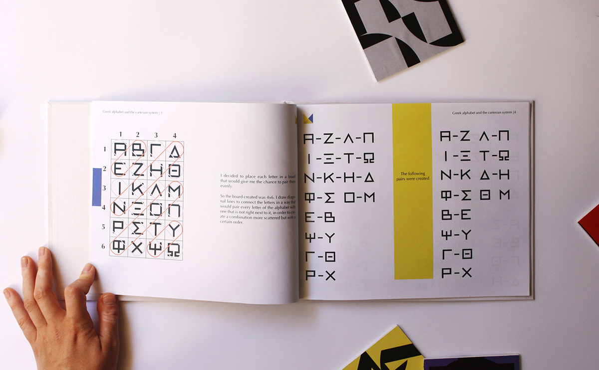 greek alphabet cartesian system mathematics boards Patterns basic colors concept