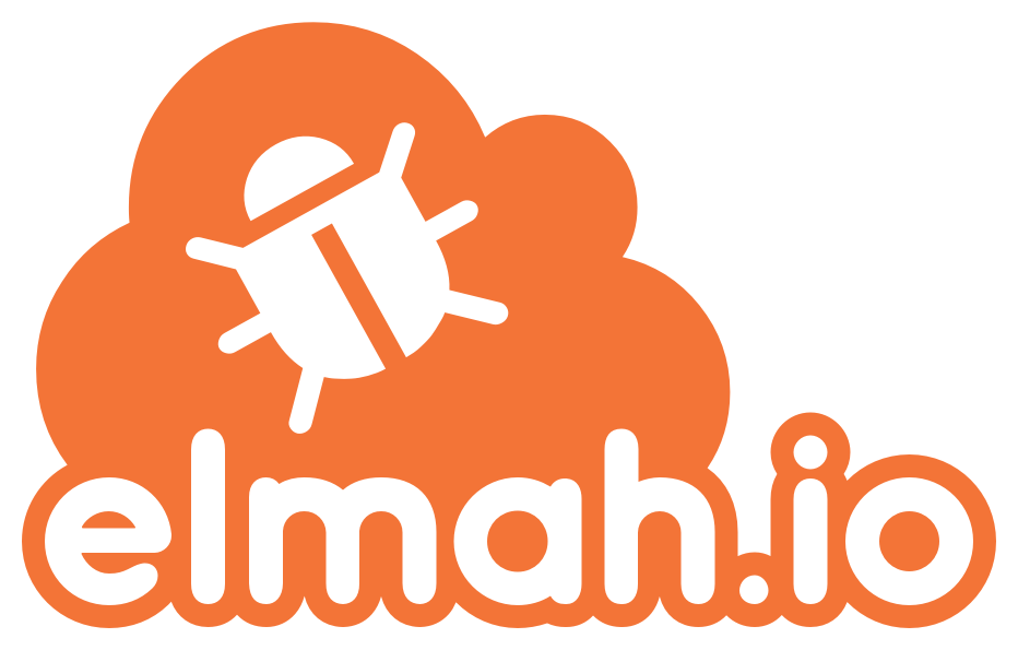 elmah.io stickers flat low-poly