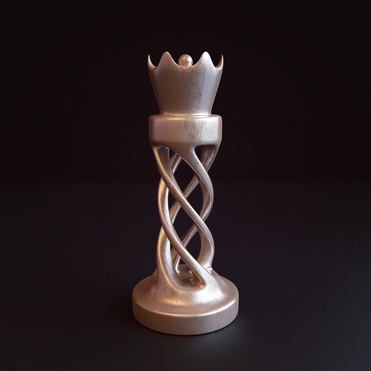 webshocker chess art modeling Render game abstract Pawn knight bishop queen king 3dprint
