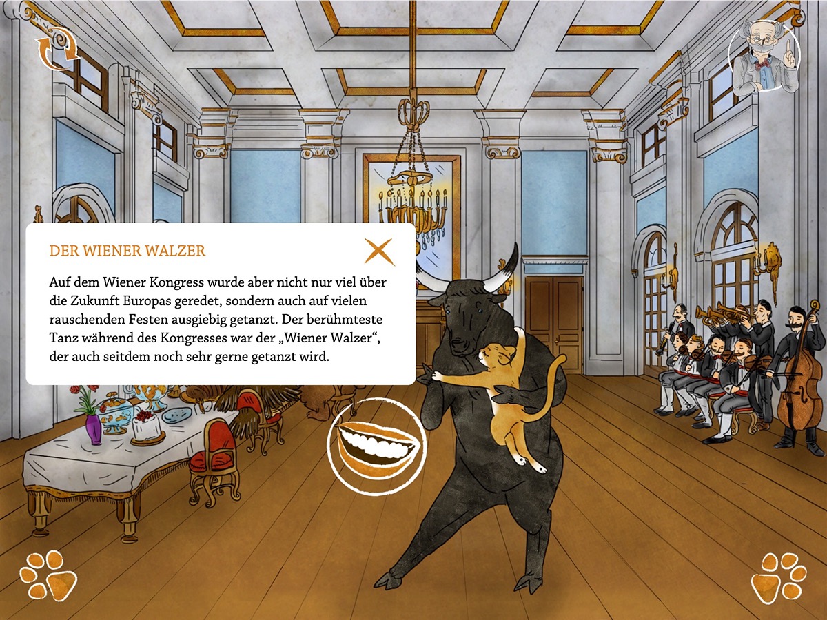 interaction book for children kinderbuch app learning Lernen history geschichte