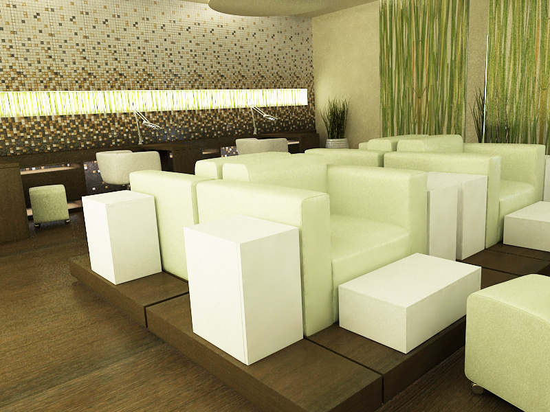 Spa Interior furniture design