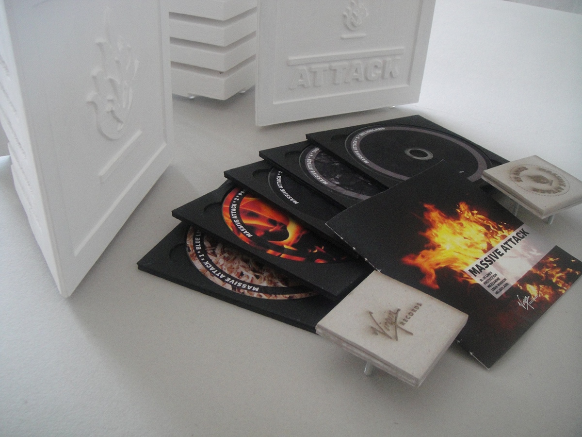 Massive Attack CDs Packaging