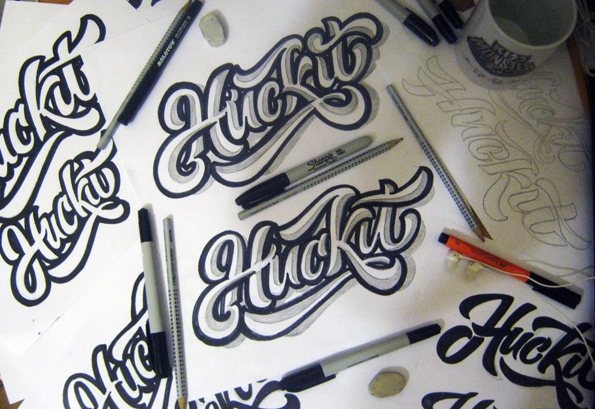 lettering art Marker liner letter logo print font design hand Logotype sign brush brushpen tags