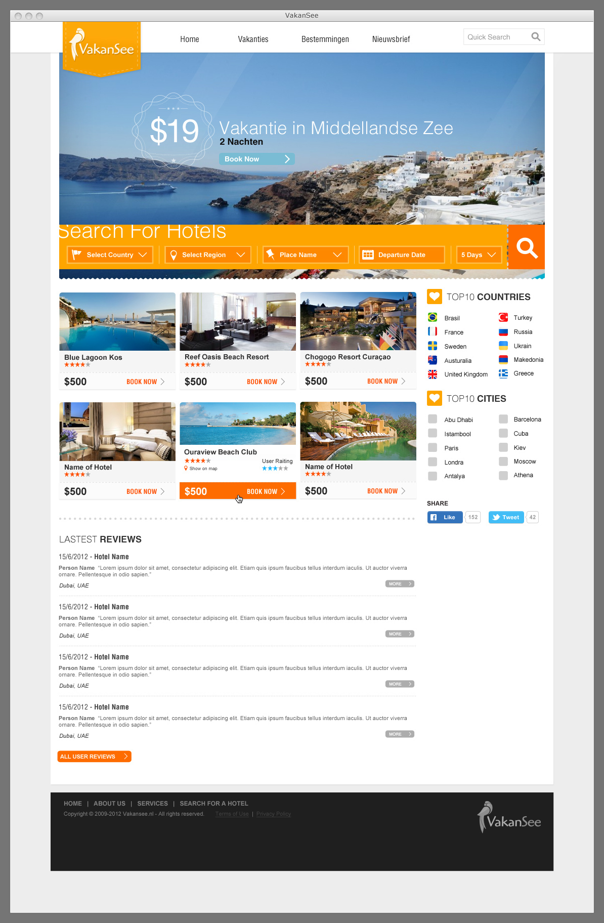 Holiday user interface interface design Form hotel country list page Search Page price list Turkey Holland istanbul türkiye Layout
