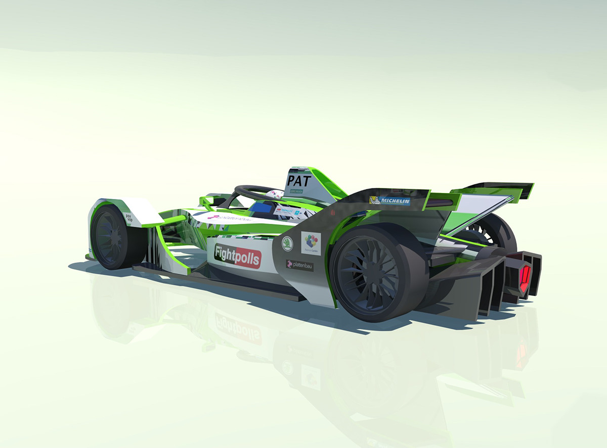 formula e FIA gen 2 Racing ev electric Vehicle Skoda skoda motorsport Skoda