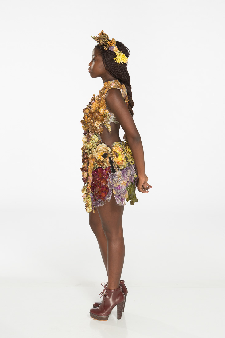 risd apparel Flowers dress leaves Innovative sophmore