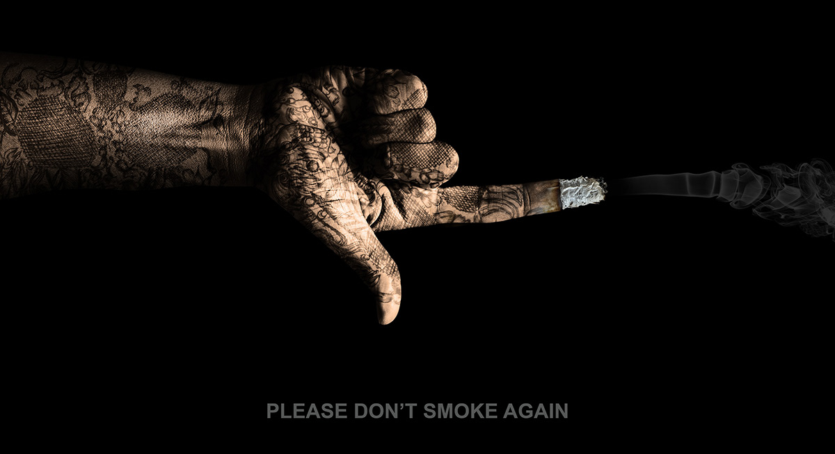 PLEASE DON'T SMOKE again