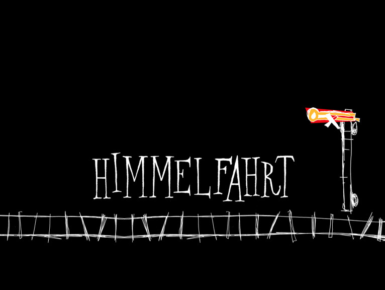 Himmelfahrt one way ticket Opening Title title design
