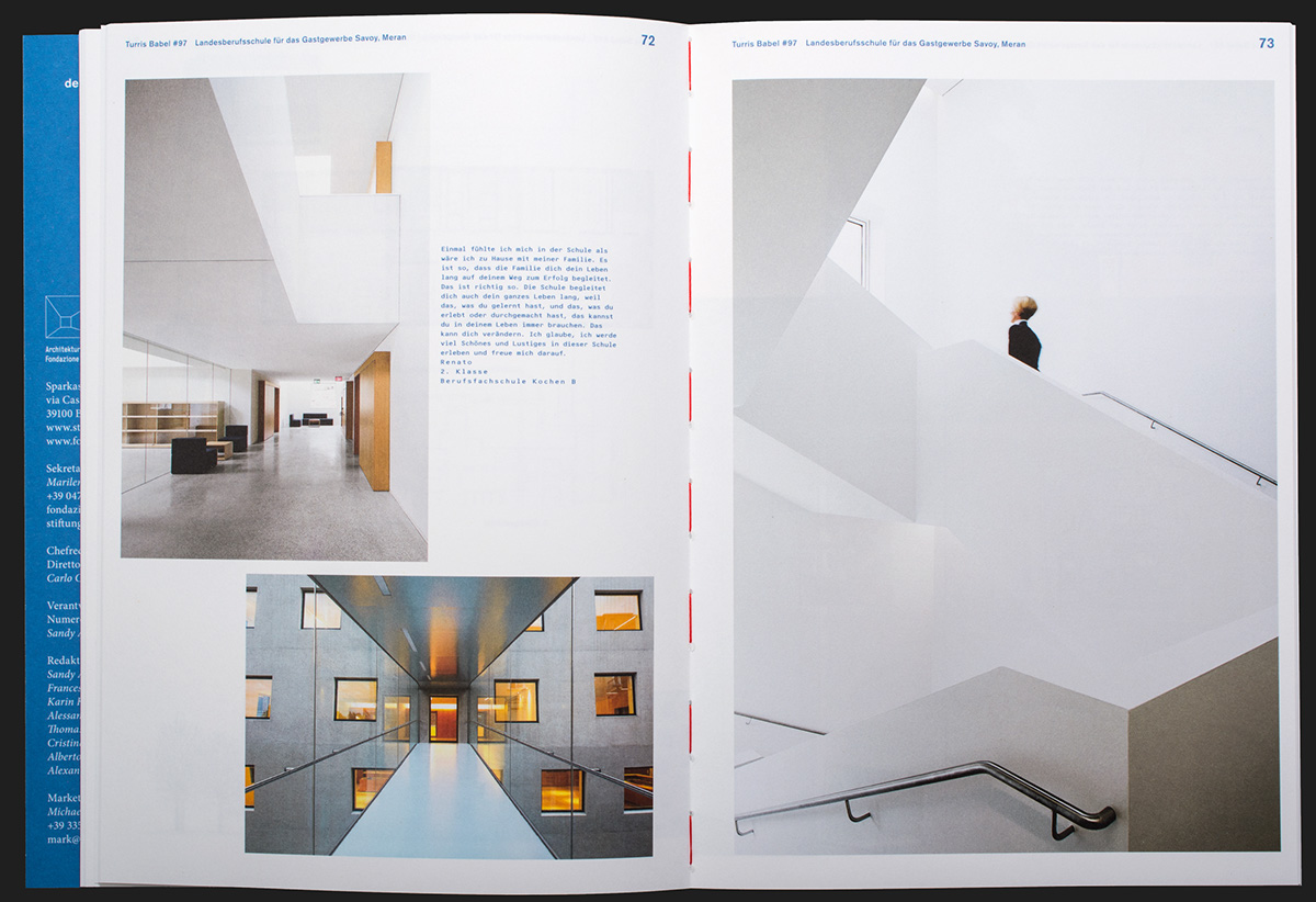 turris babel Architecture Foundation  south tyrol magazine school building Layout Classrooms zukunft