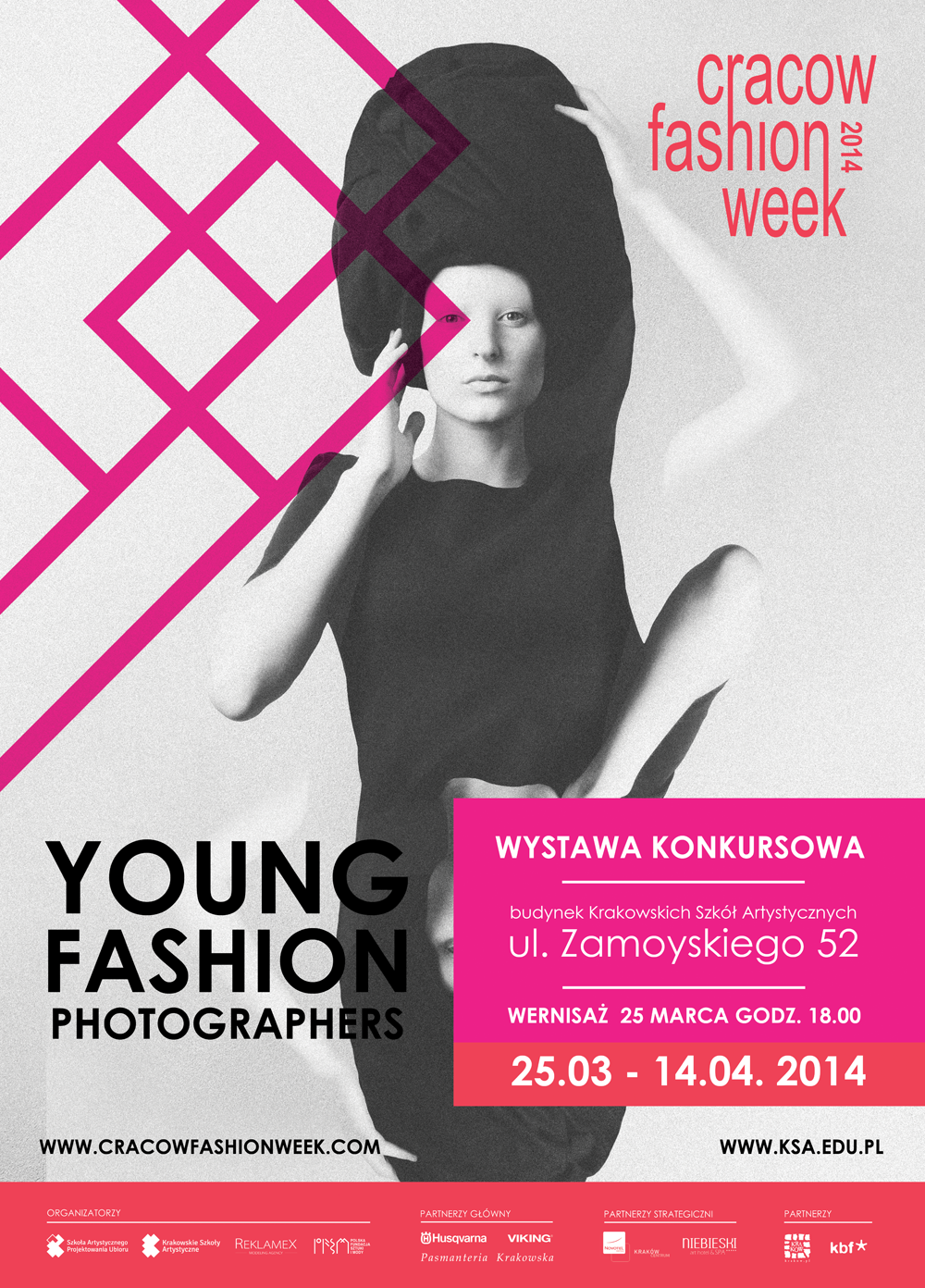 cracow fashion week Nina Gregier proste kreski  editorial posters fashion comunication fashion week printed matter