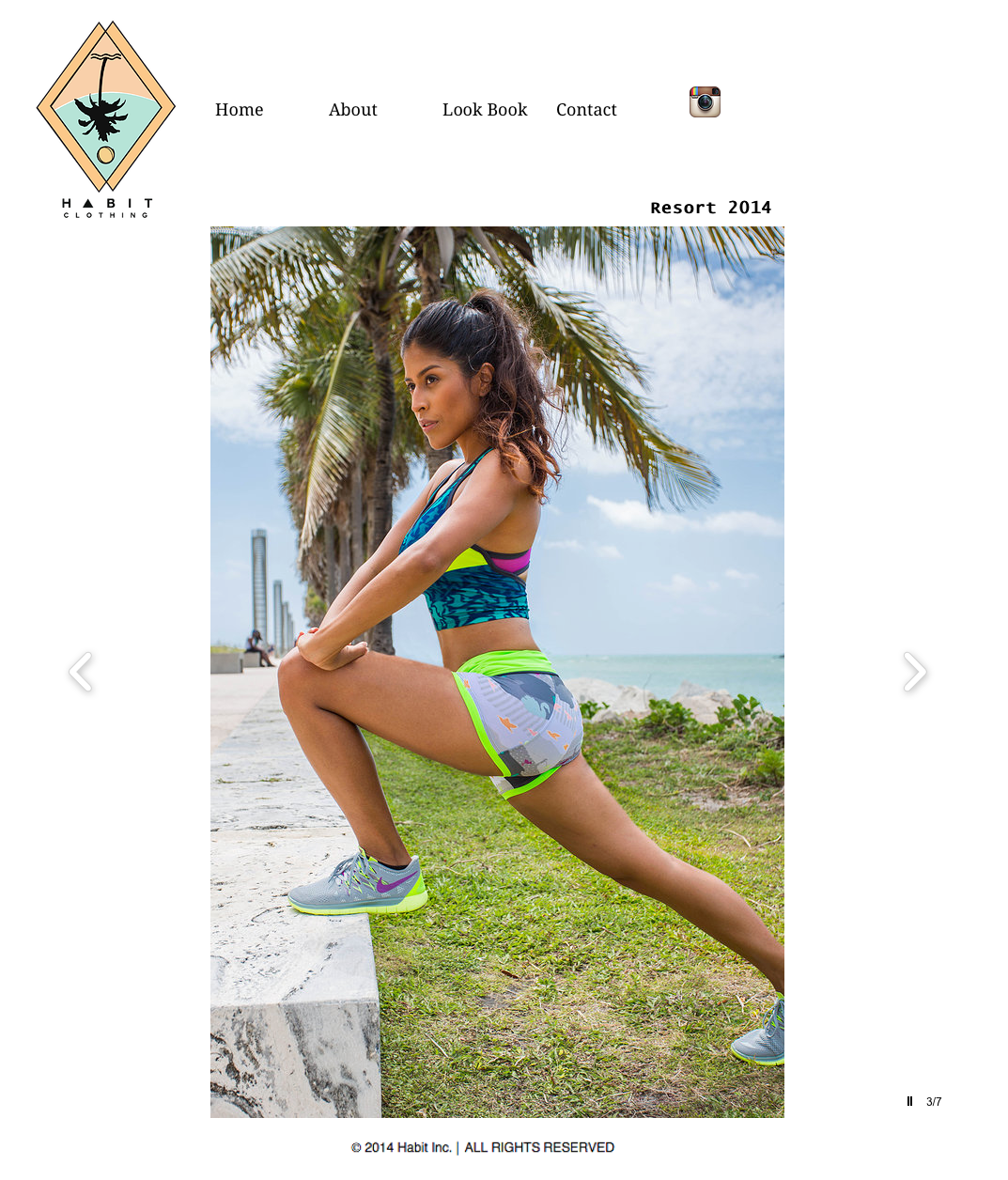 habit activ fitness look book Fred Love south beach Active Crossfit excercise miami active wear catalog