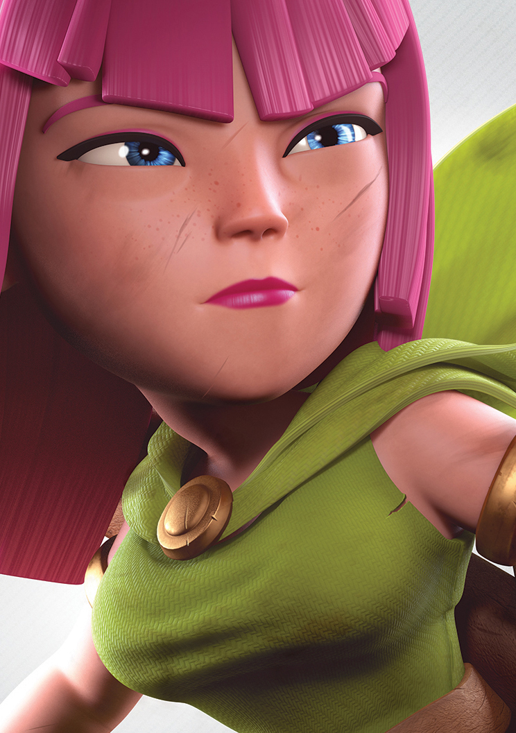 clash of clans supercell Korea OOH Out-of-Home Barbarian archer giant witch