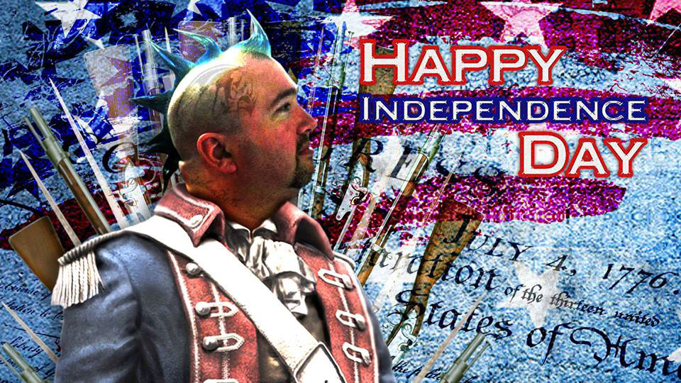 photoshop  july 4th independence day  MODEL mohawk after effects adobe