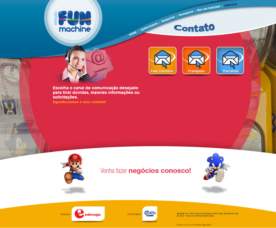 Website web site site Internet Gacha brinquedos FUNMACHINE