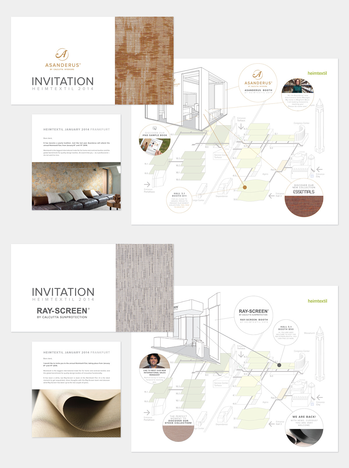 wallpaper Invitation blinds exposition