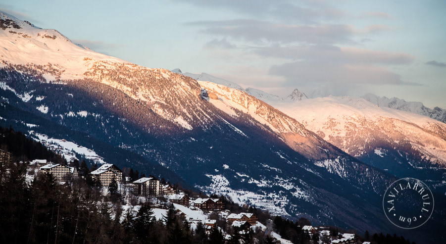 Travel Switzerland Landscape snow winter Ski resort restaurant