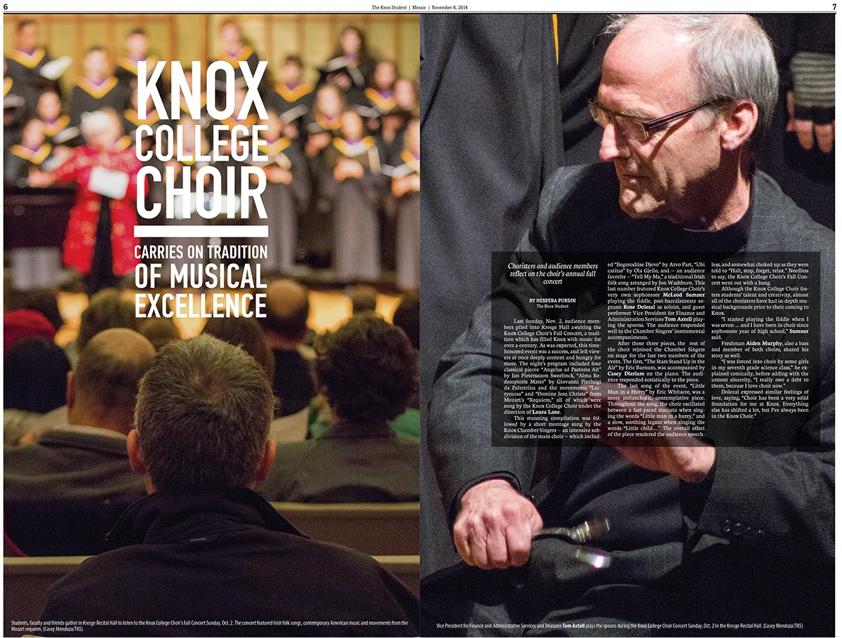 tks the knox student newspaper infographics ads Knox college Galesburg Il illinois ICPA