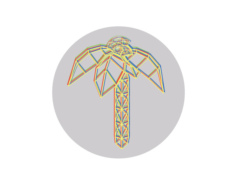 palmtree diamond  logo Tree 